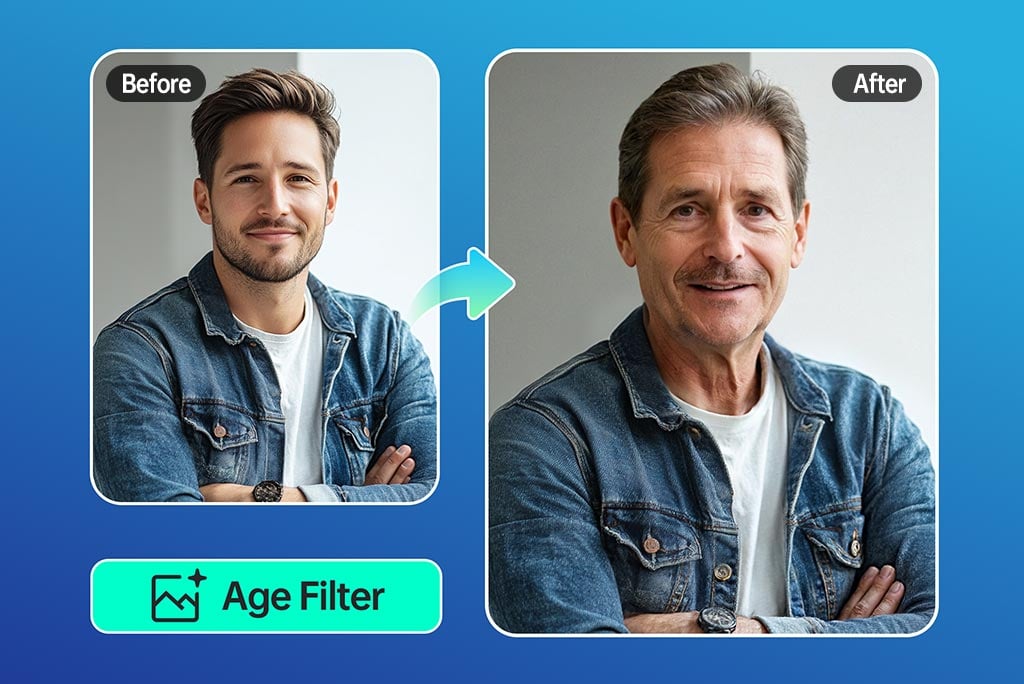 Old Age Filter Online: See Your Older Self with AI Old Age Filter Online: See Your Older Self with AI