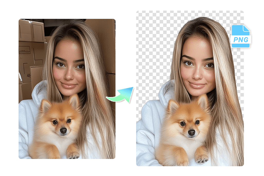 Instantly Turn JPG into PNG Transparent with a Single Click Instantly Turn JPG into PNG Transparent with a Single Click