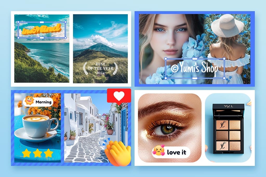 Customize Your Side-by-Side Photo Flexibly Customize Your Side-by-Side Photo Flexibly