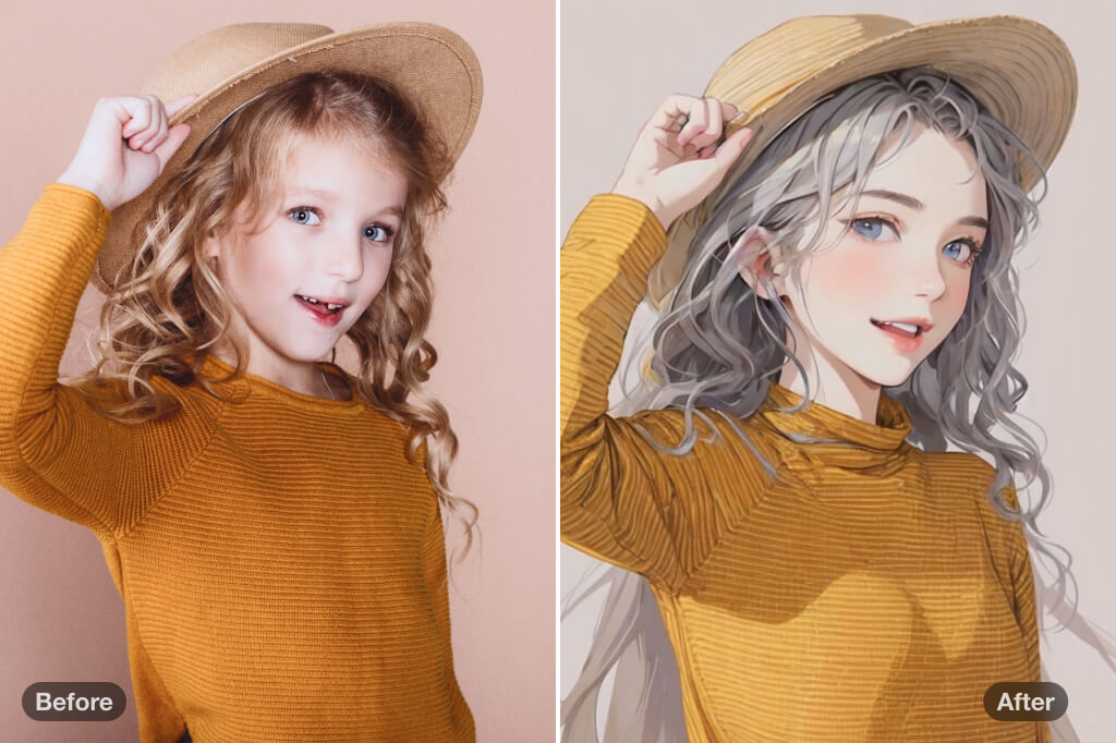 Convert a Portrait into Manga-Style Art Convert a Portrait into Manga-Style Art