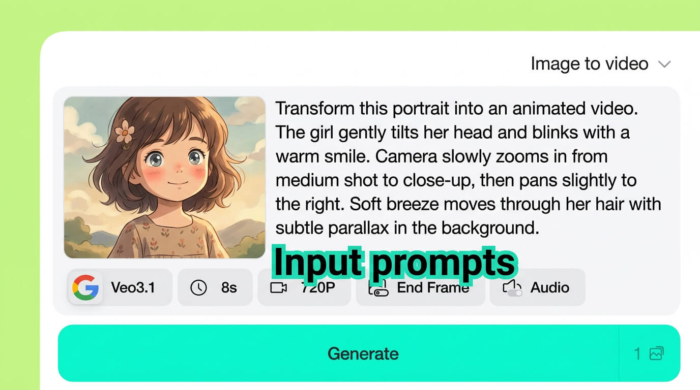 Step 2: Enter a Prompt Step 2: Enter a Prompt