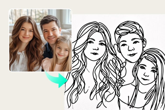 Photo to Line Drawing Photo to Line Drawing