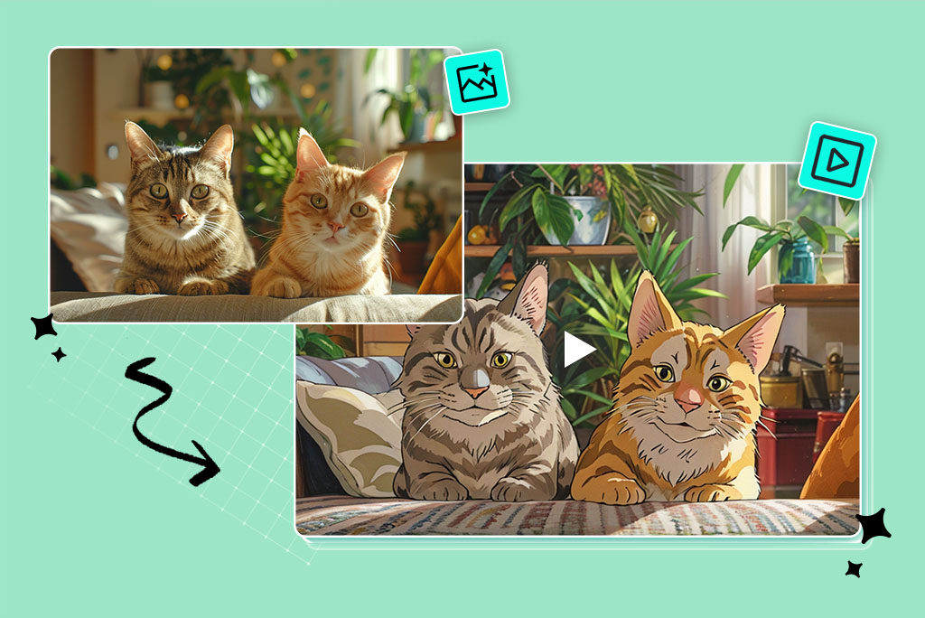 Turn Pet Photos into Ghibli-Style Characters Turn Pet Photos into Ghibli-Style Characters