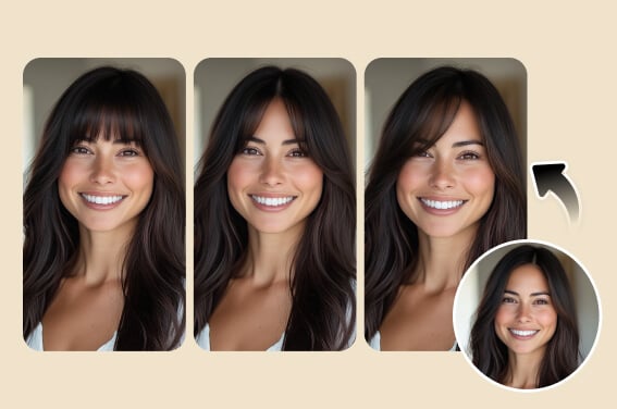 AI Bangs Filter