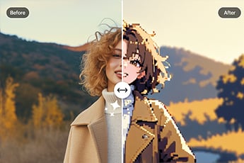 Photo to Pixel Art Photo to Pixel Art