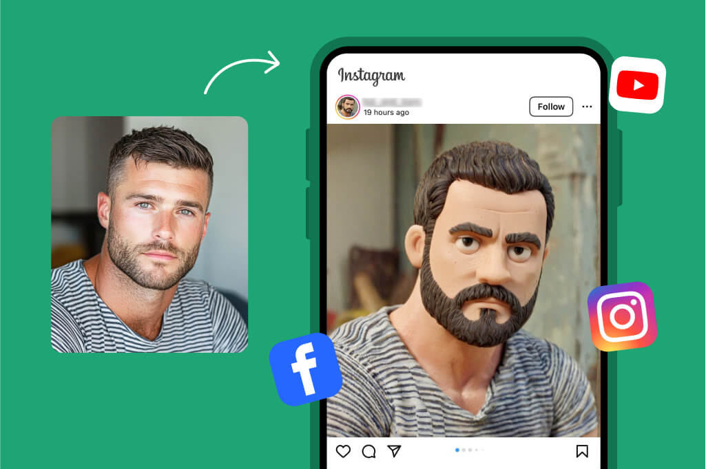 Trend on Social Media with Clay Pictures Trend on Social Media with Clay Pictures