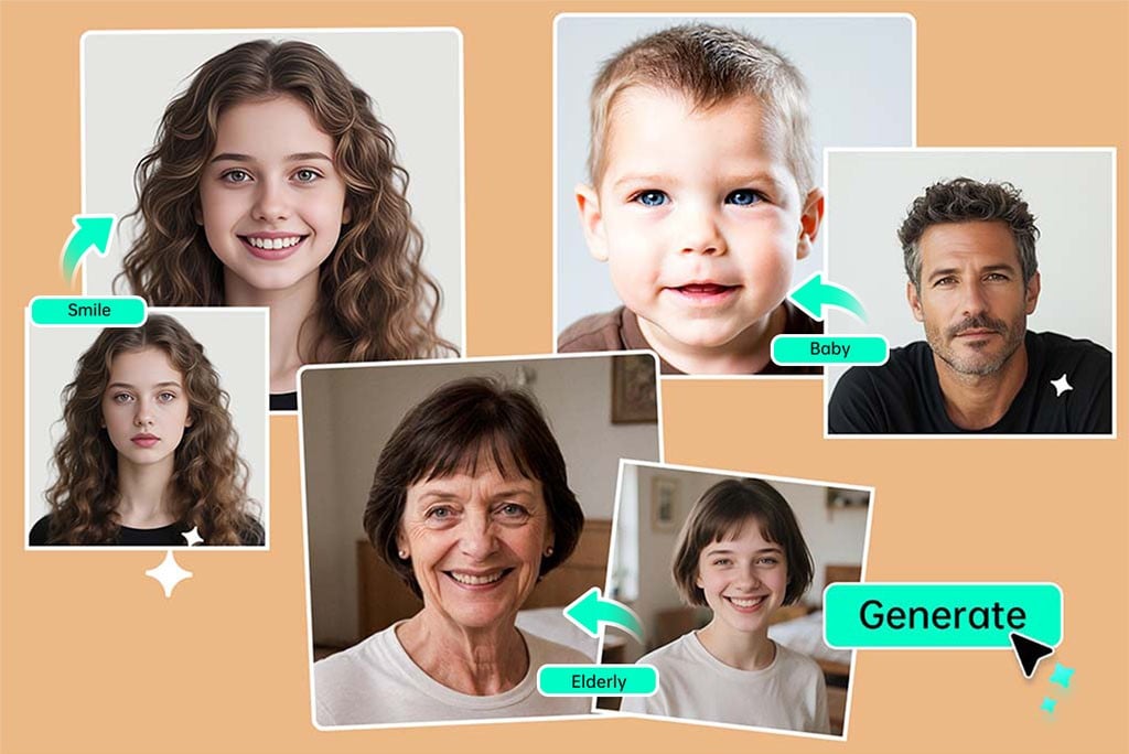 Enjoy Face Transformations with AI