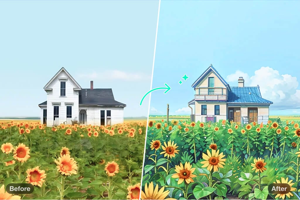 Give Your Pets and Landscape Photos a Studio Ghibli Glow