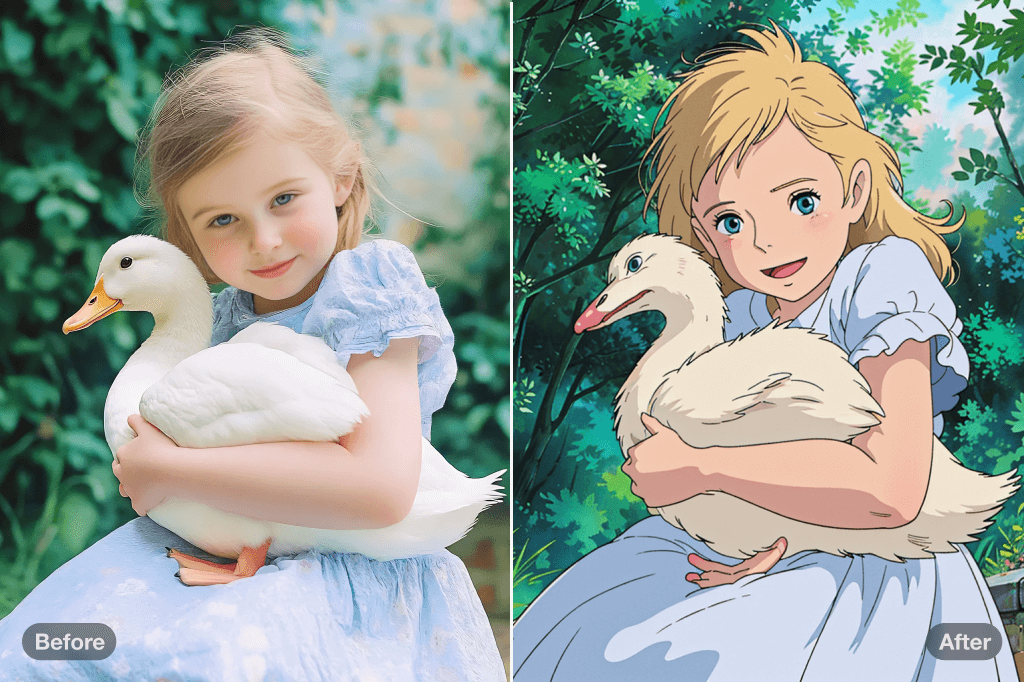 Turn Your Portraits into Ghibli-Style Art