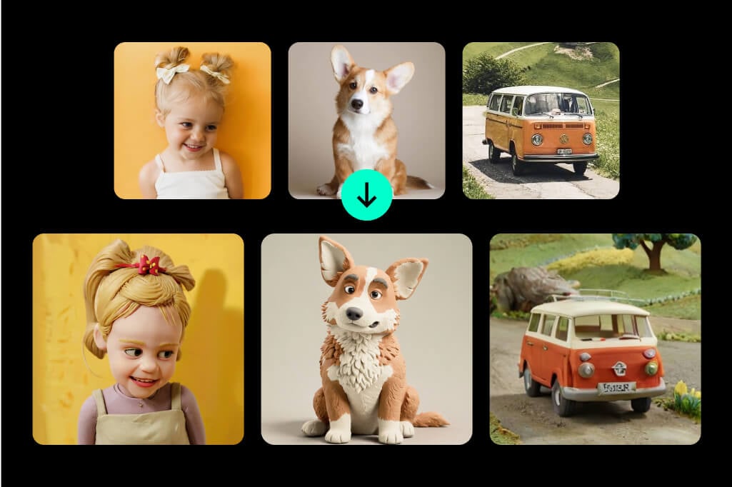 Transform Any Kind of Photo into a Clay Effect Instantly Transform Any Kind of Photo into a Clay Effect Instantly