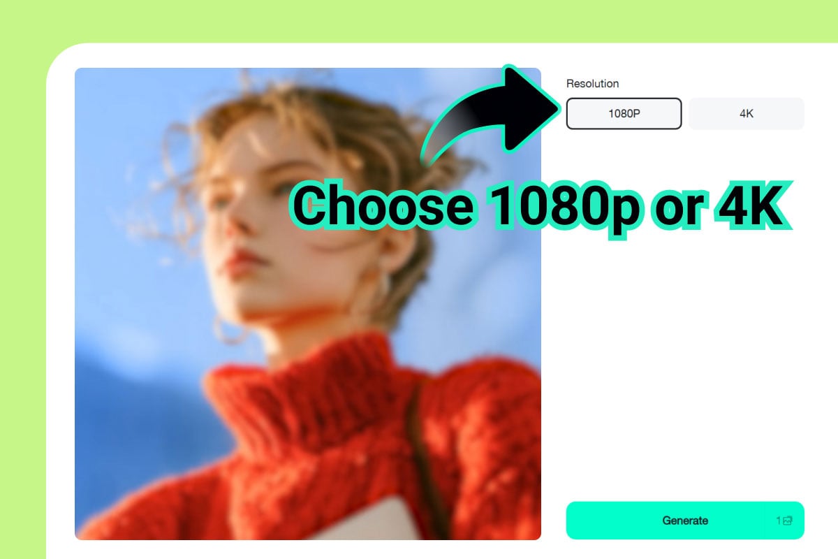 Step 2: Choose Your Desired Resolution Step 2: Choose Your Desired Resolution