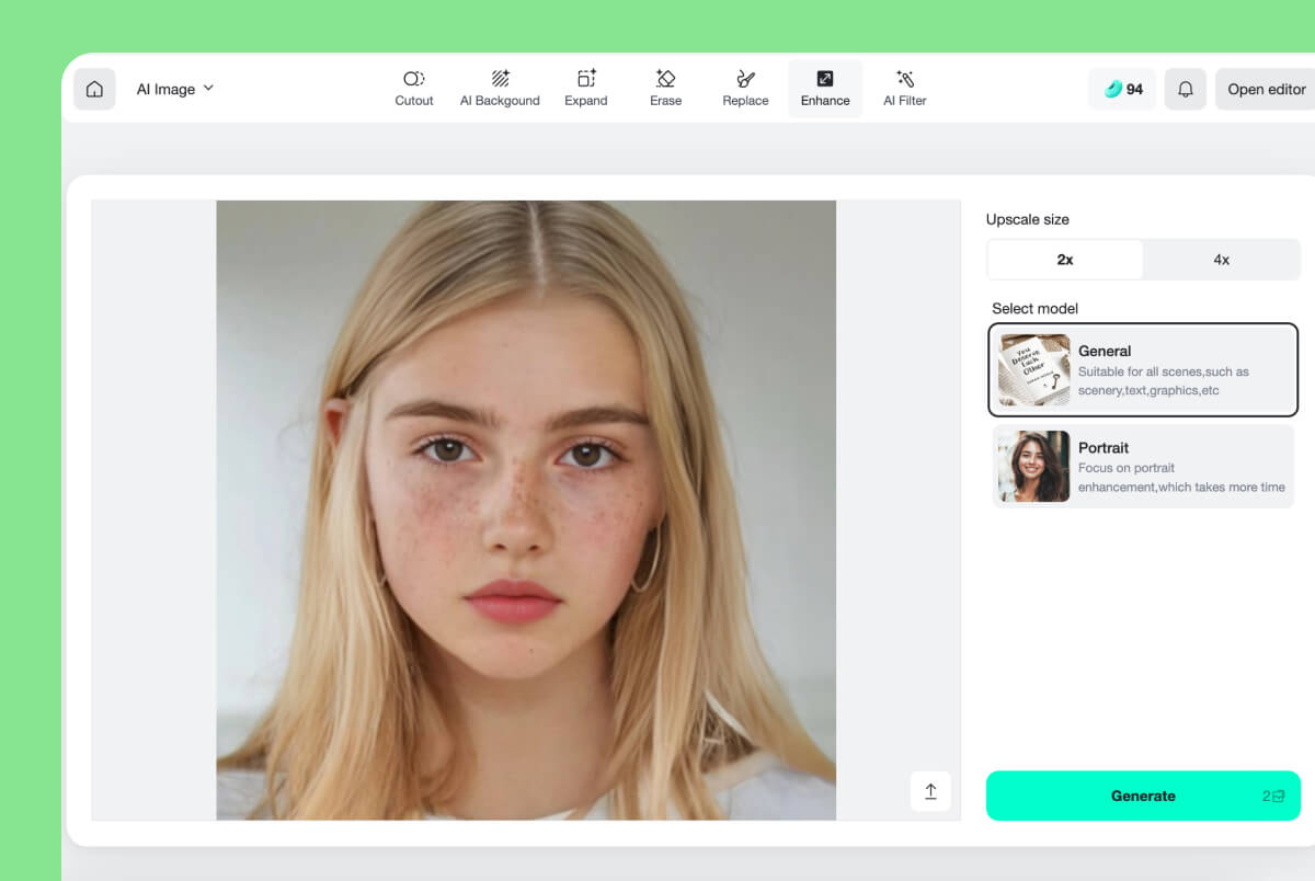 Step 2. Choose Remove Blemish Step 2. Choose Remove Blemish