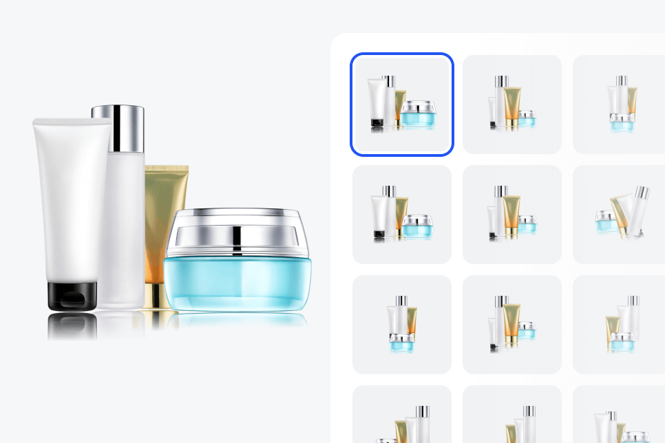 Explore Versatile Styles with Our Product Collage Tool
