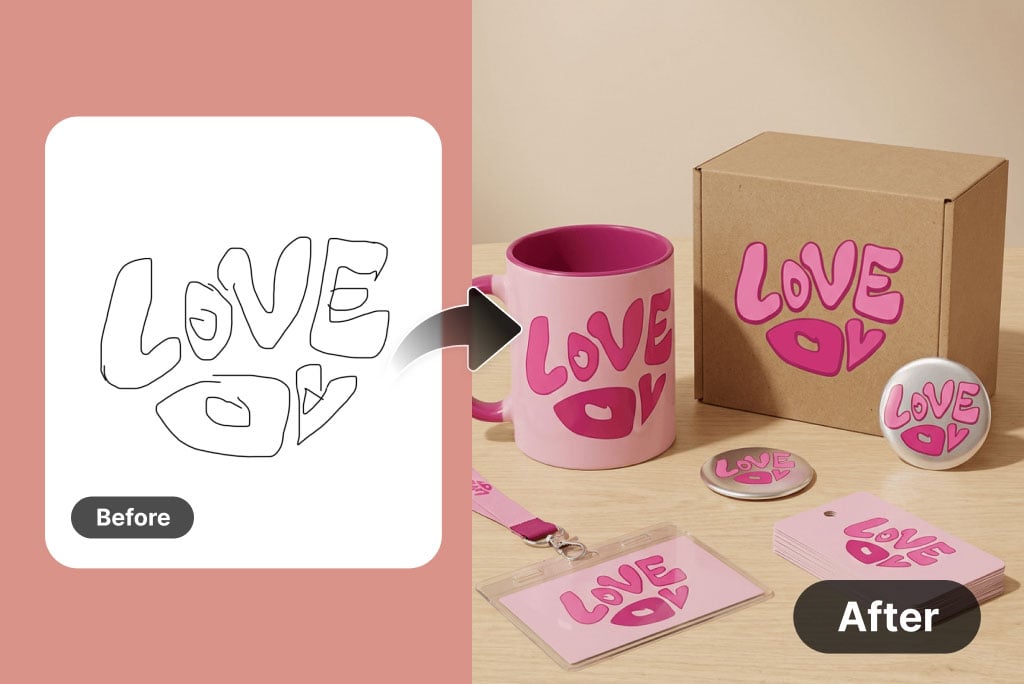 Turn Scribbles and Sketches into Polished Designs