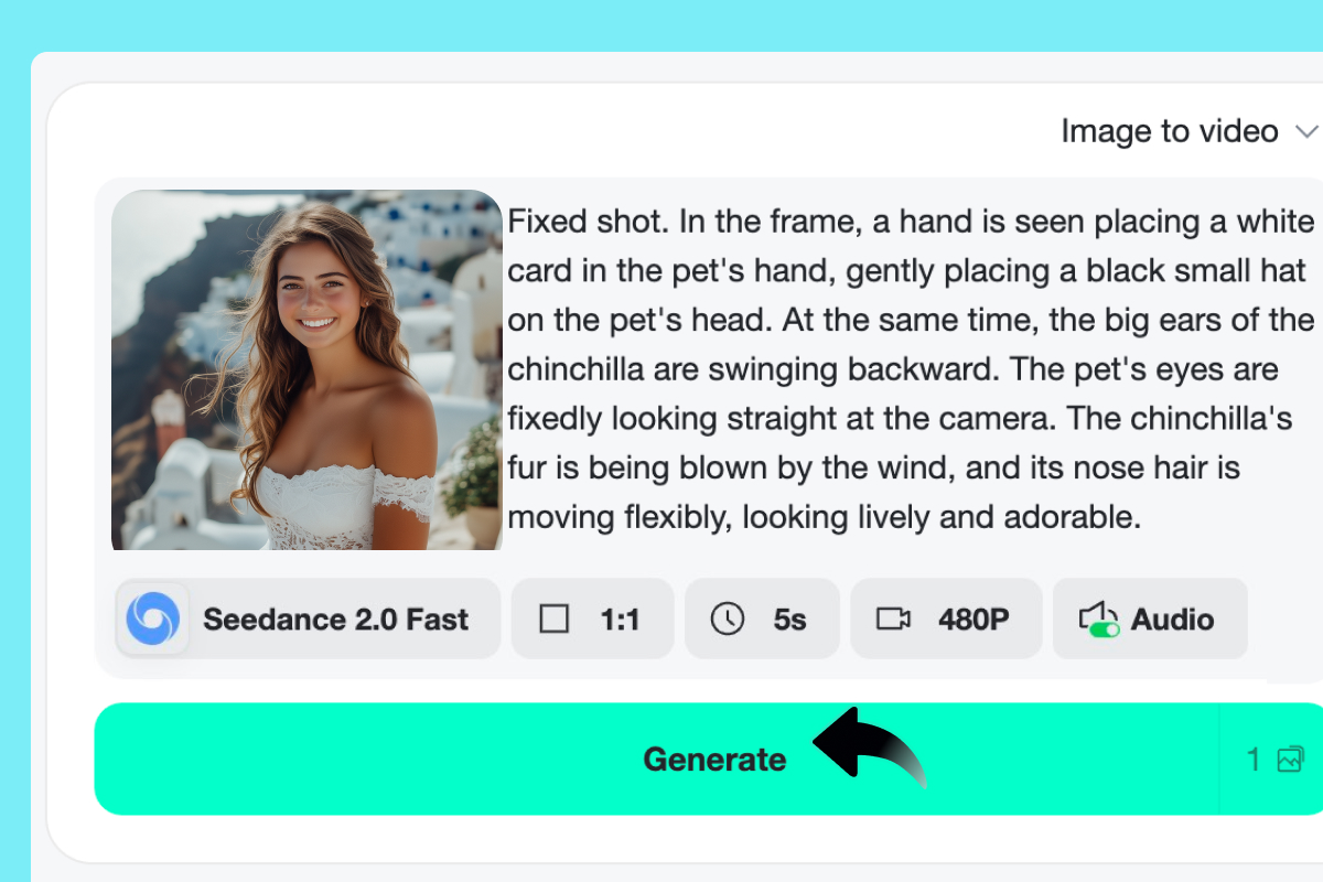 Step 3. Generate Your Video Step 3. Generate Your Video