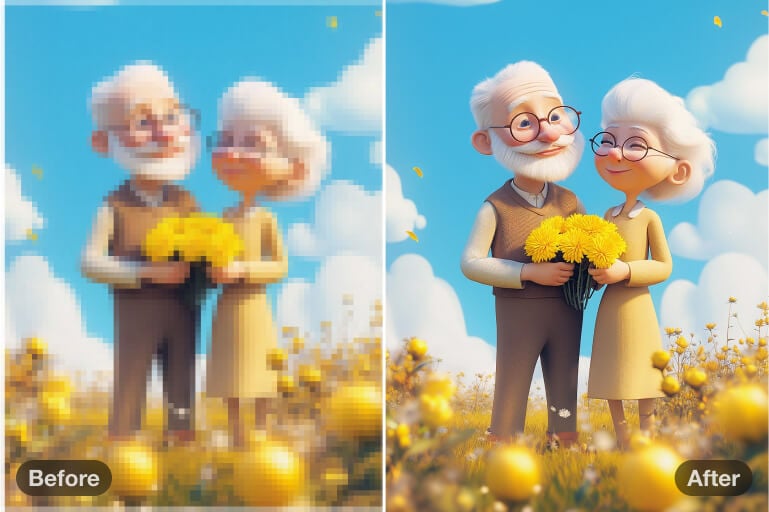 Enhance Cartoon and Anime Photos