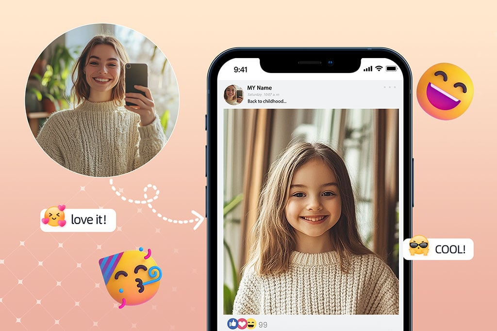 Share the Adorable Baby Version of Yourself on Social Media Share the Adorable Baby Version of Yourself on Social Media