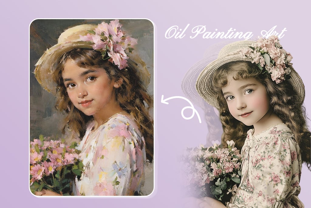 Recreate Your Photos as Timeless Oil Paintings Recreate Your Photos as Timeless Oil Paintings