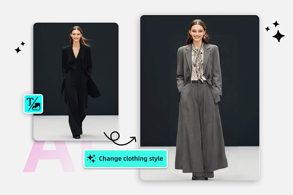 Change a Shirt, Dress, Jacket, or Full Outfit Change a Shirt, Dress, Jacket, or Full Outfit