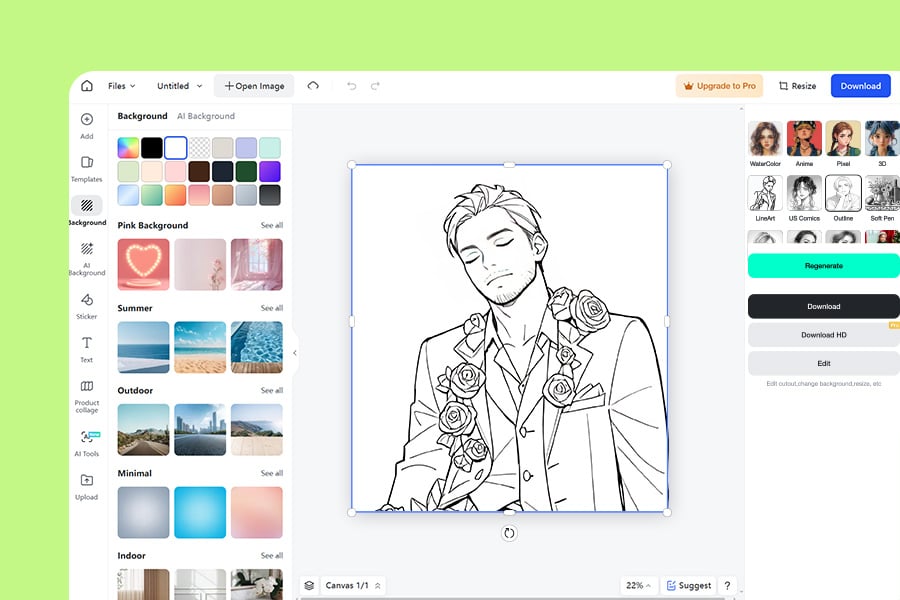 Select the Pencil Filter Select the Pencil Filter