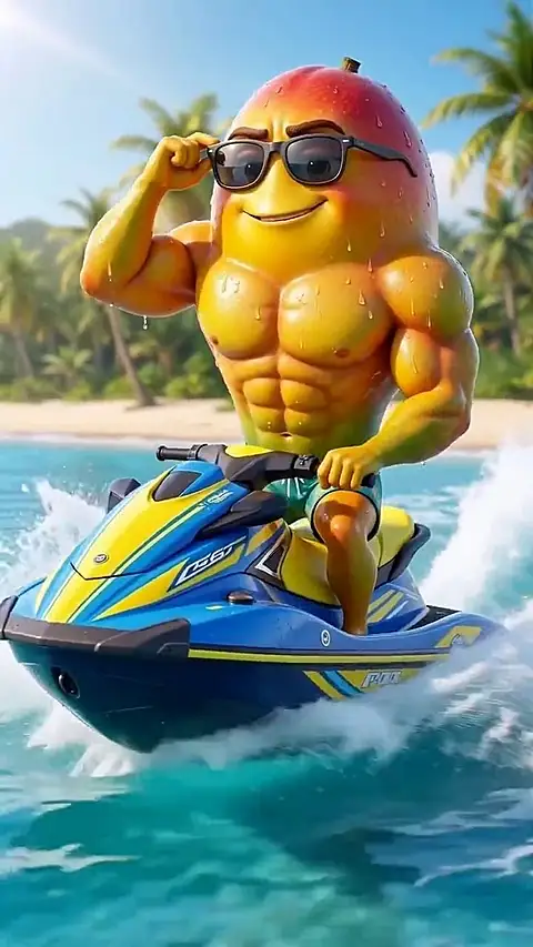 AI Fruit Jet Ski