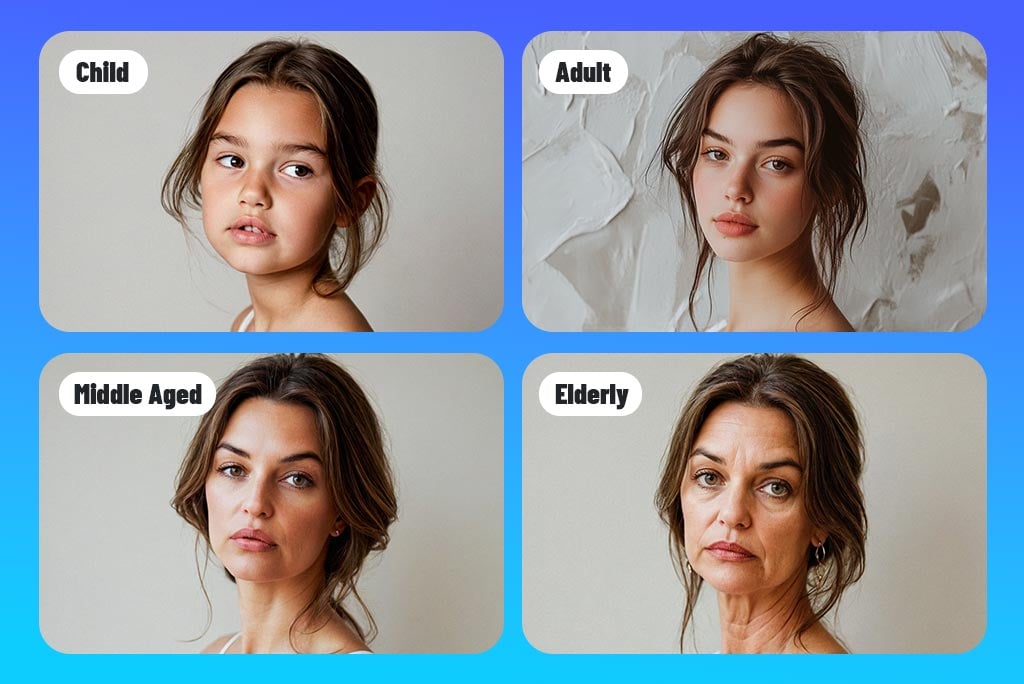 Compare Different Age Looks Compare Different Age Looks