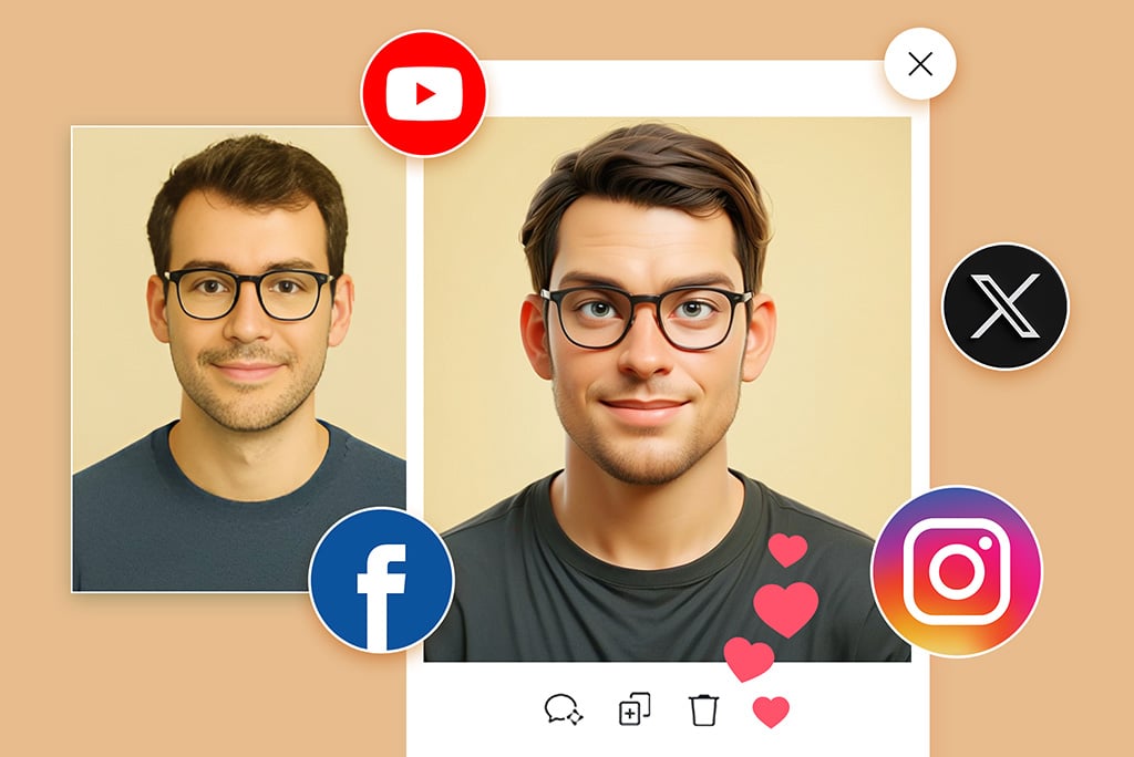 Make 3D Cartoon Avatars for Profiles Make 3D Cartoon Avatars for Profiles