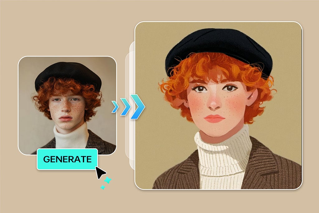 Create Artistic AI Portraits from Your Photo in Just One Click Create Artistic AI Portraits from Your Photo in Just One Click