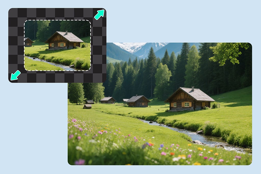 Fill Backgrounds Instead of Stretching Them