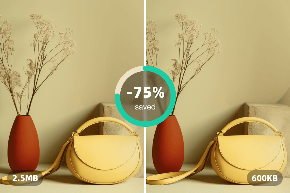 Compress Images 50%+ with One Click Online Compress Images 50%+ with One Click Online