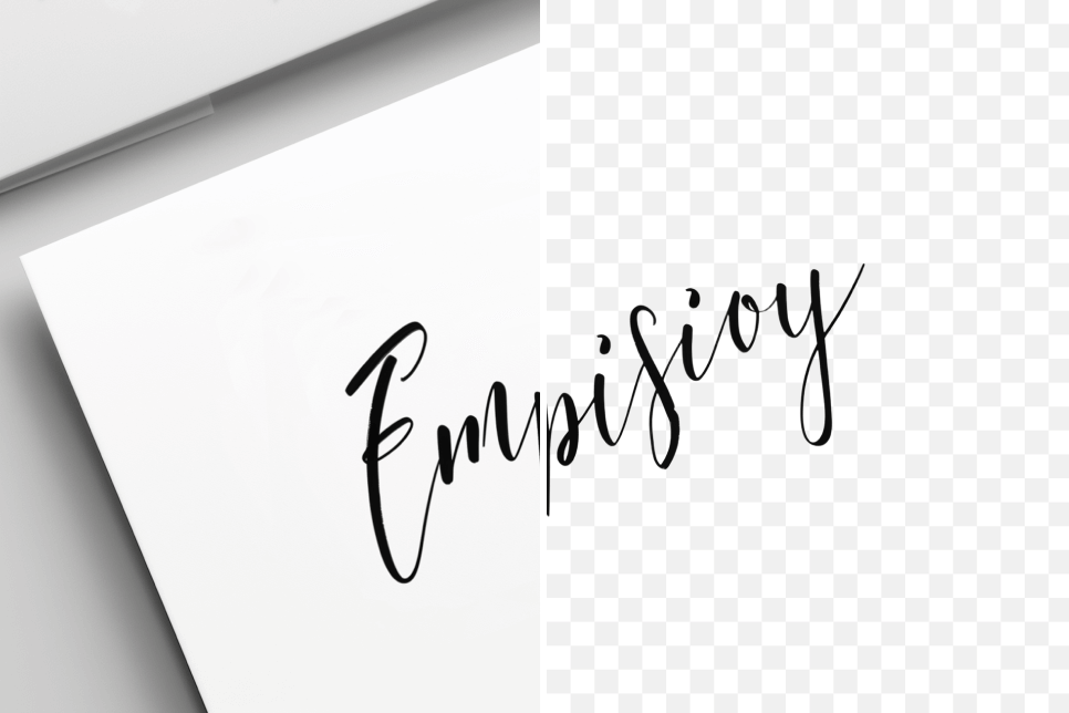 Remove Background from Signature While Keeping the Quality Intact Remove Background from Signature While Keeping the Quality Intact