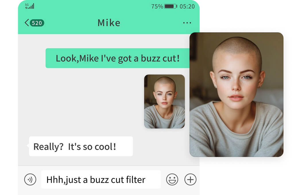 Surprise Your Friends with a Buzz Cut Portrait Surprise Your Friends with a Buzz Cut Portrait