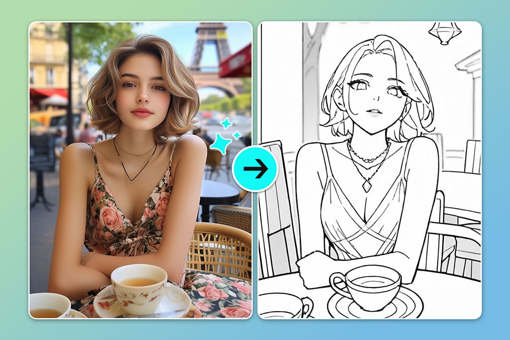 Turn a Portrait Photo into Clean Line Art Turn a Portrait Photo into Clean Line Art