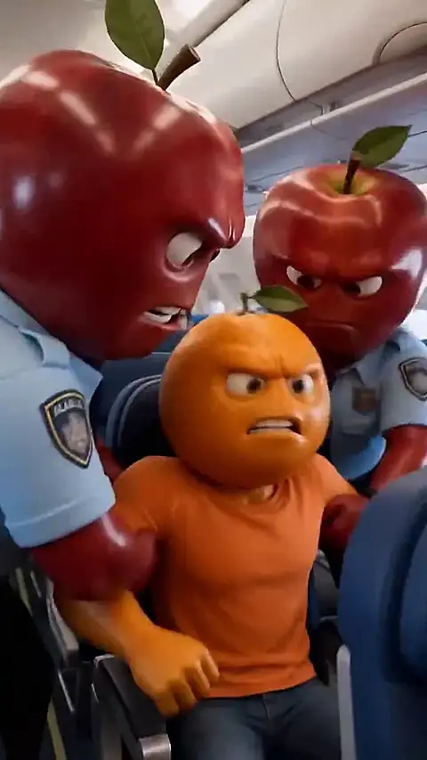 AI Fruit Arrest On Flight