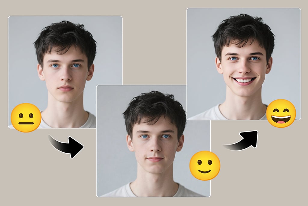 Change Emotions and Mood with a Smile Filter