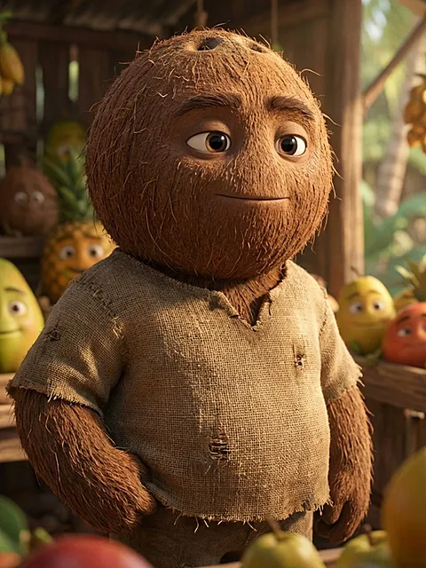 AI Coconut Man