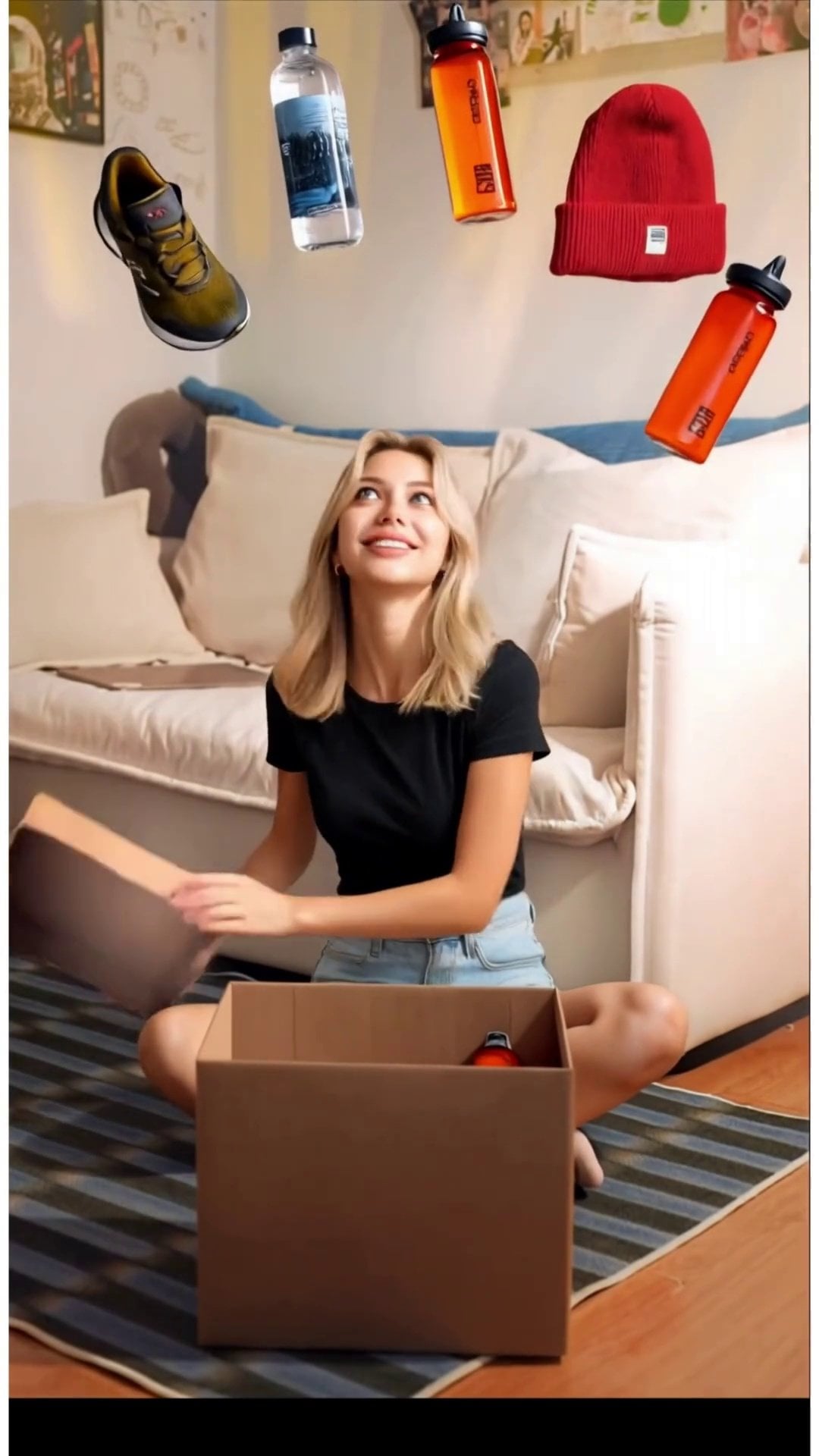 Glowing Effect Unboxing Product Ad
