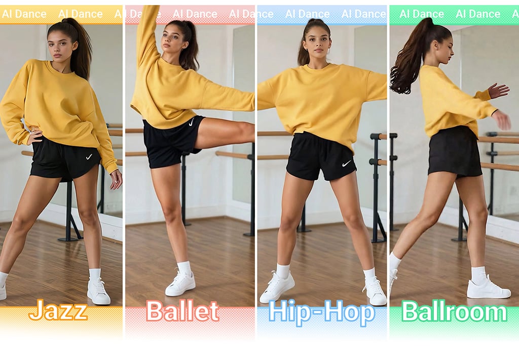 Customize AI Dance Moves Using Text Prompts Customize AI Dance Moves Using Text Prompts