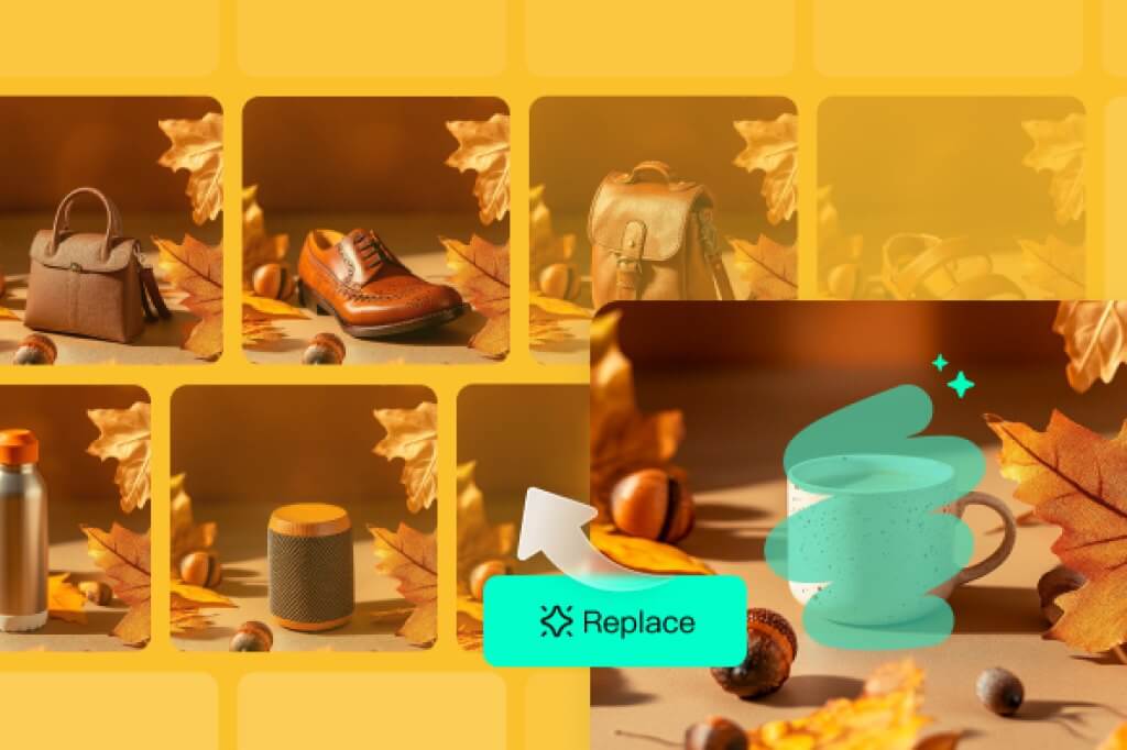 Replace Objects in Images for Product Shots