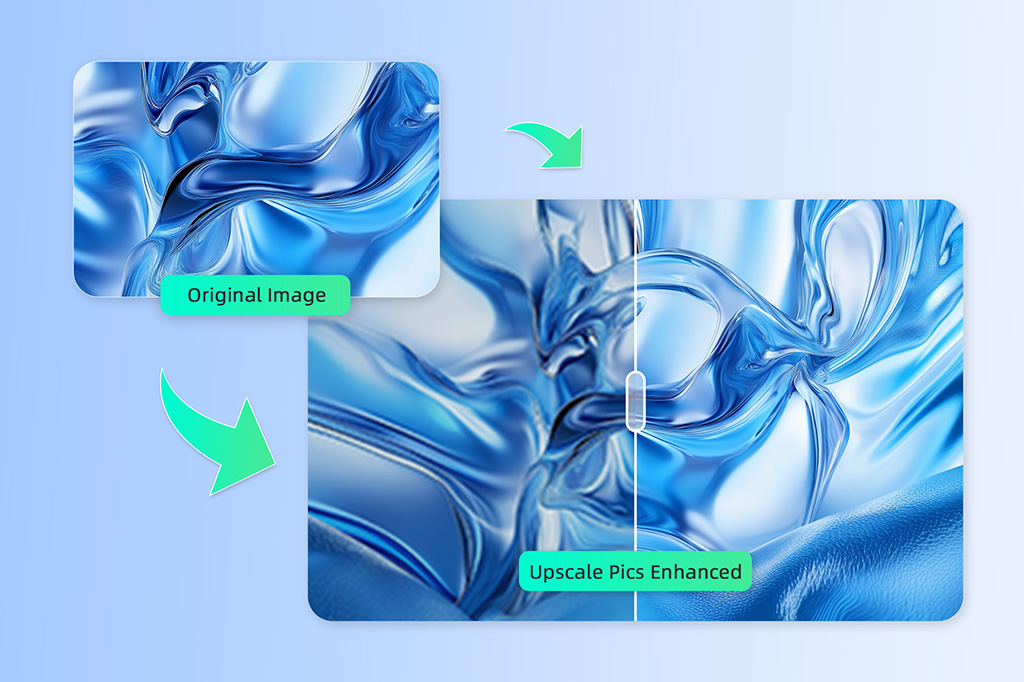 Enlarge Small Images to High-Resolution Without Losing Quality