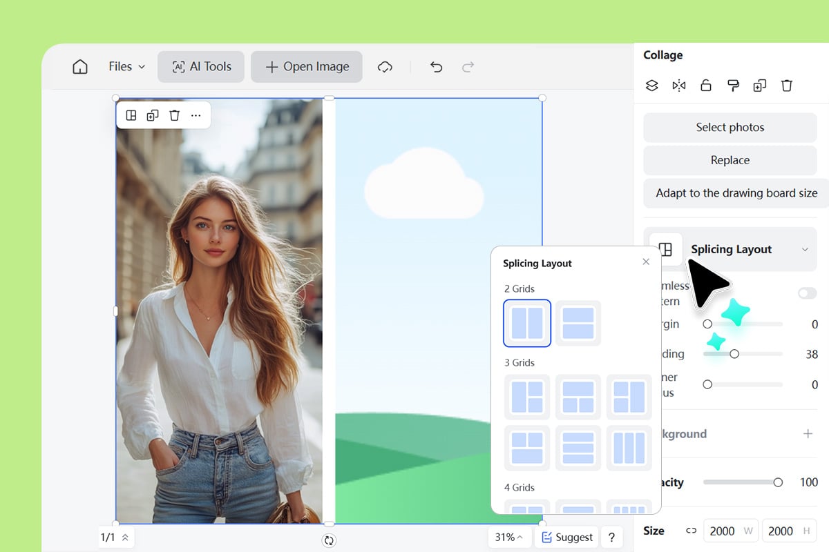 Choose a Side by Side Layout Choose a Side by Side Layout