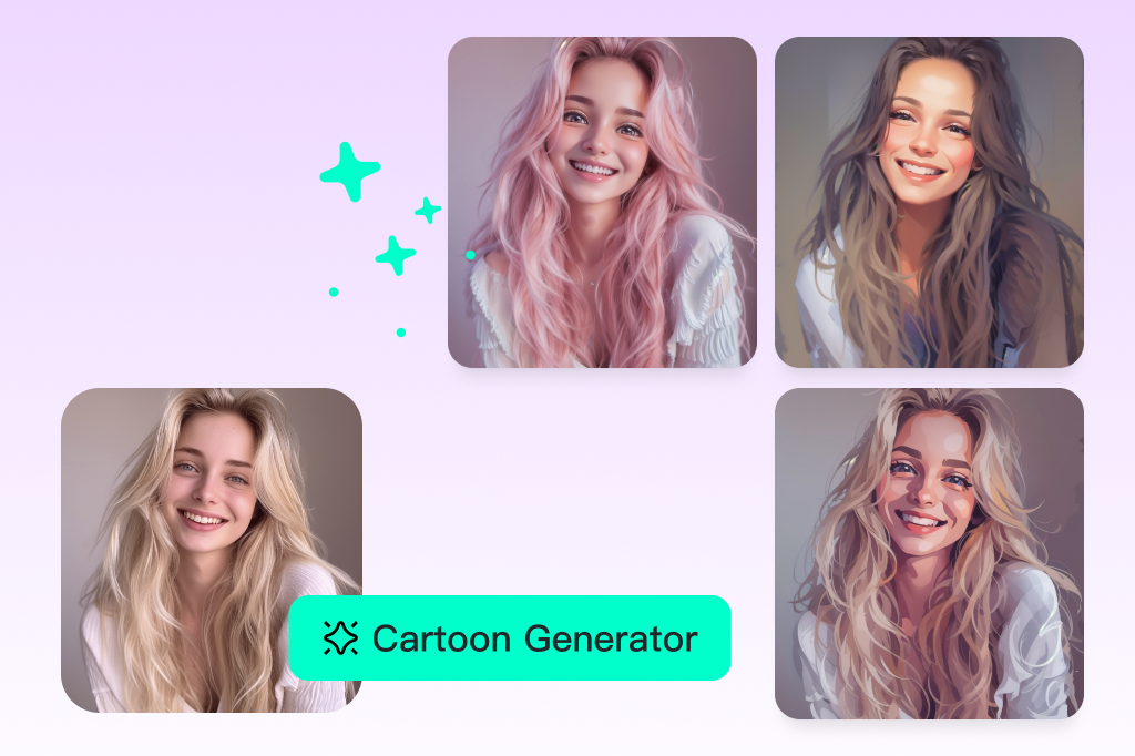 Generate Cartoon Characters Using Various Styles Generate Cartoon Characters Using Various Styles