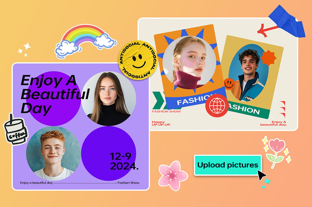 Use Stickers and Text to Add Creativity to Your Images Use Stickers and Text to Add Creativity to Your Images