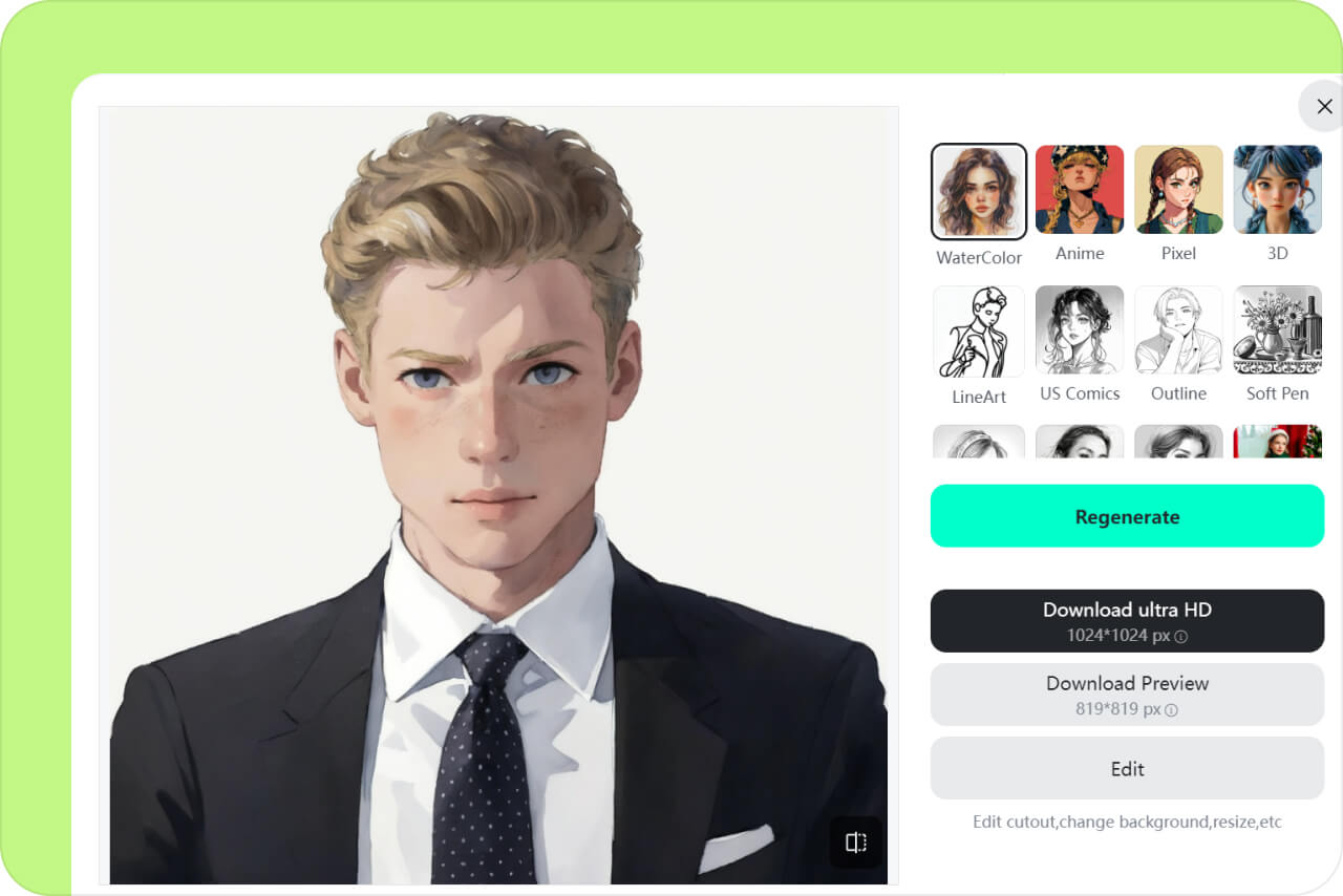 Download Your Portrait Photo Download Your Portrait Photo