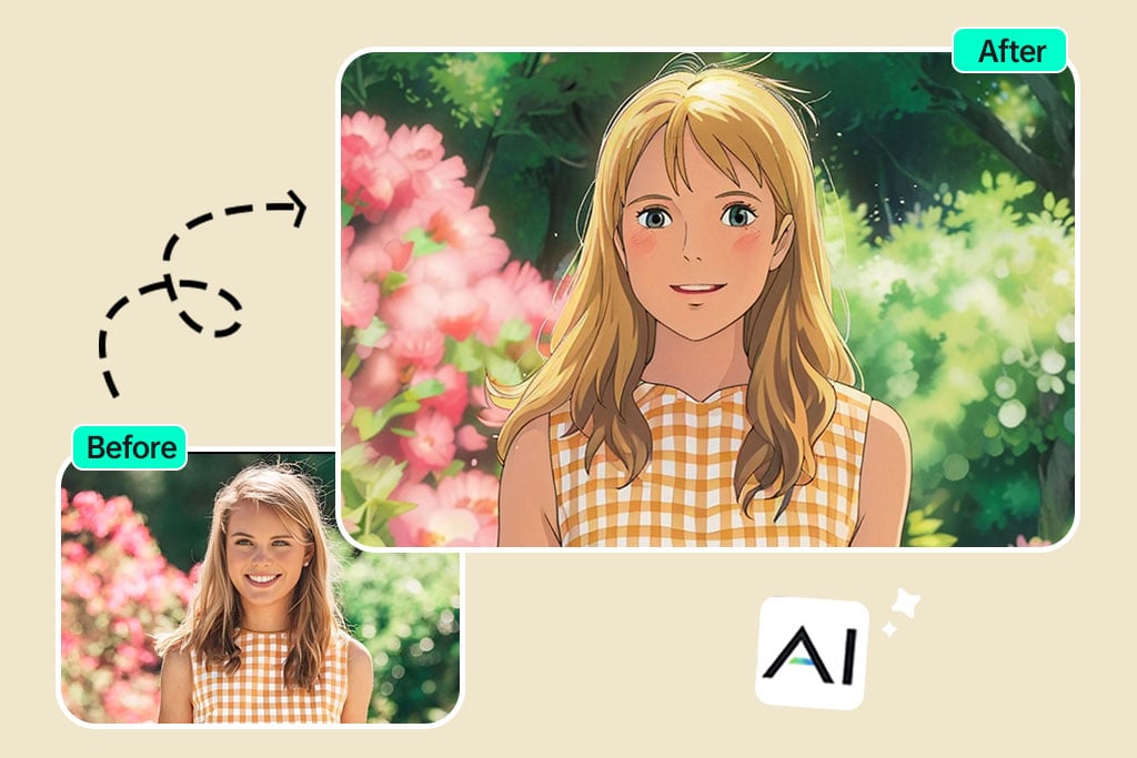 AI Photo to Ghibli