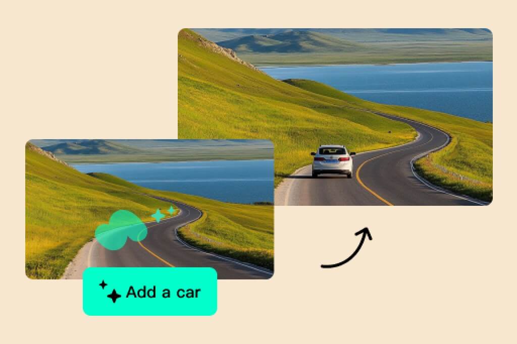 Fill in Images with Text Prompts