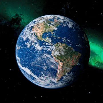 Earth Zoom In