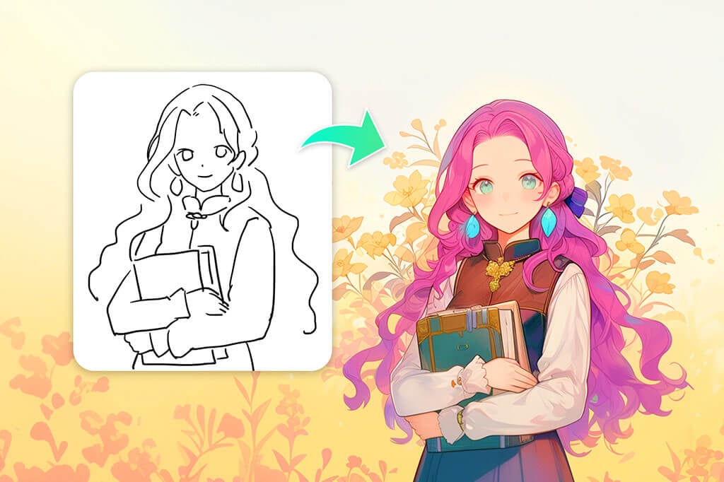 Convert Rough Sketches into Anime Art Online Convert Rough Sketches into Anime Art Online