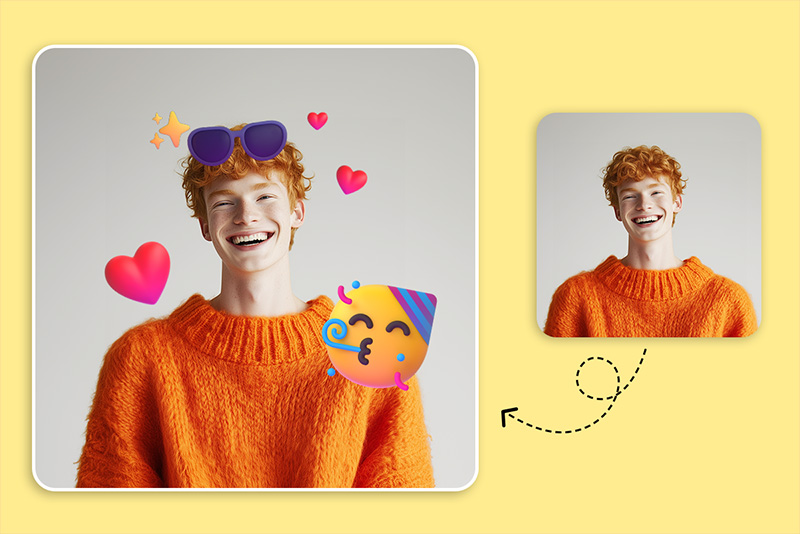 Add Emoji to Photo Add Emoji to Photo
