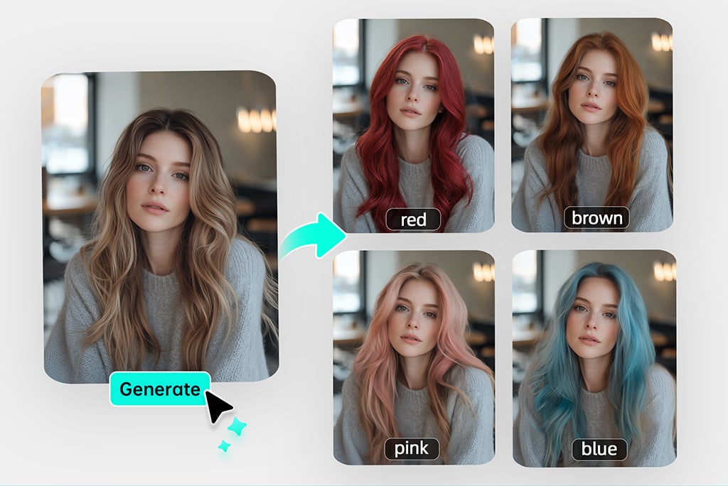Try On Hair Color Online – Virtual Hair Color Changer with AI Try On Hair Color Online – Virtual Hair Color Changer with AI